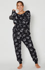 Disco Ball Cotton Pyjama Set standing pose showing the full set