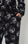 Disco Ball Cotton Pyjama Set close up showing pocket