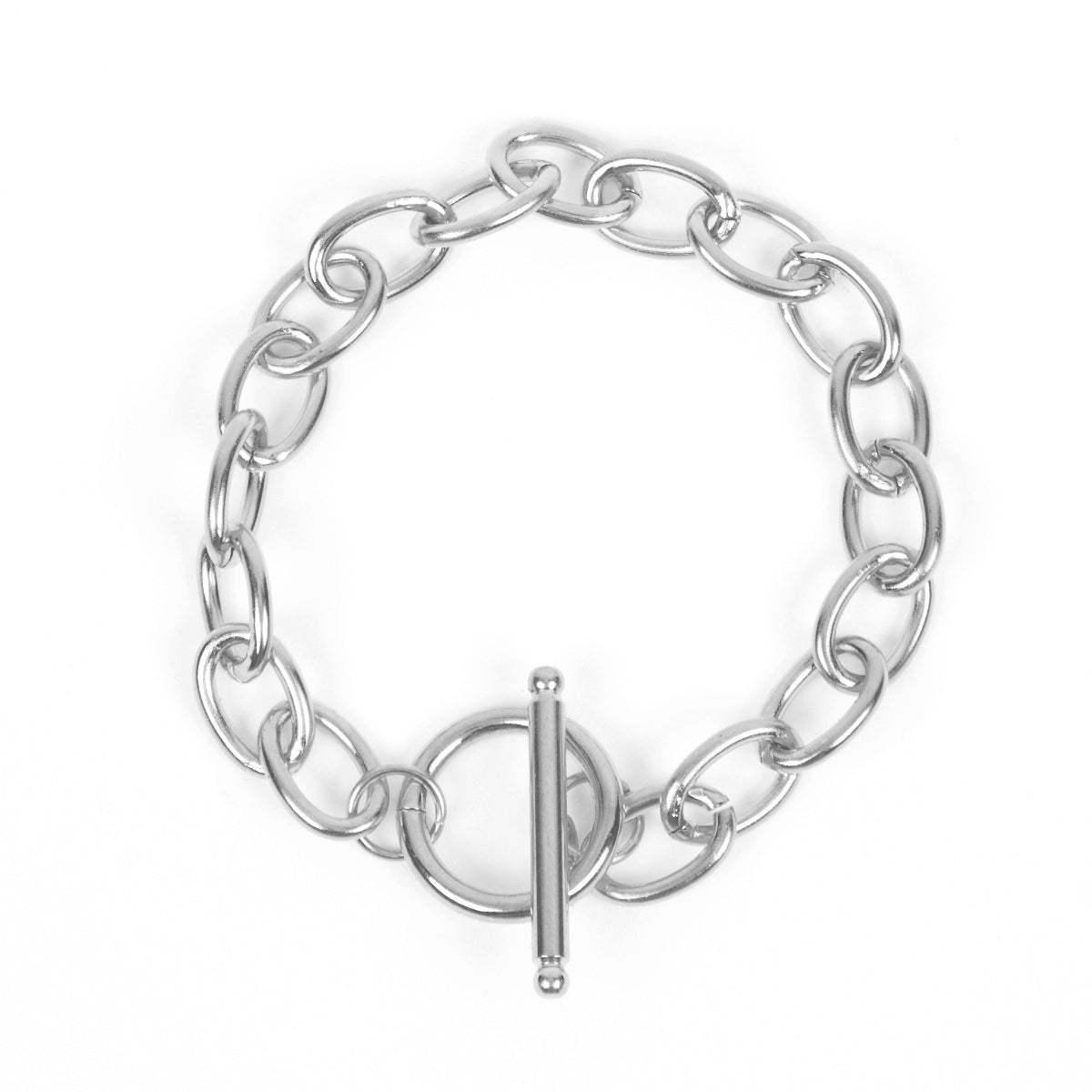 gold t bar chain bracelet womens jewellery gifting disko kids