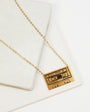 Gold Mixtape Chain Pendant Necklace Disko Kids