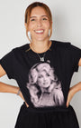 Dolly Dots Candi Tshirt Black