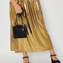Black Suede Crossbody Bag