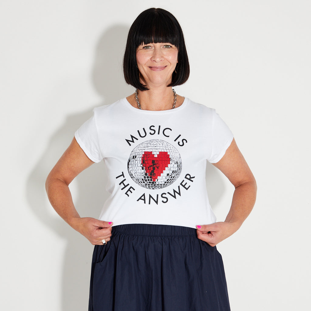 Music Is The Answer Tshirt 