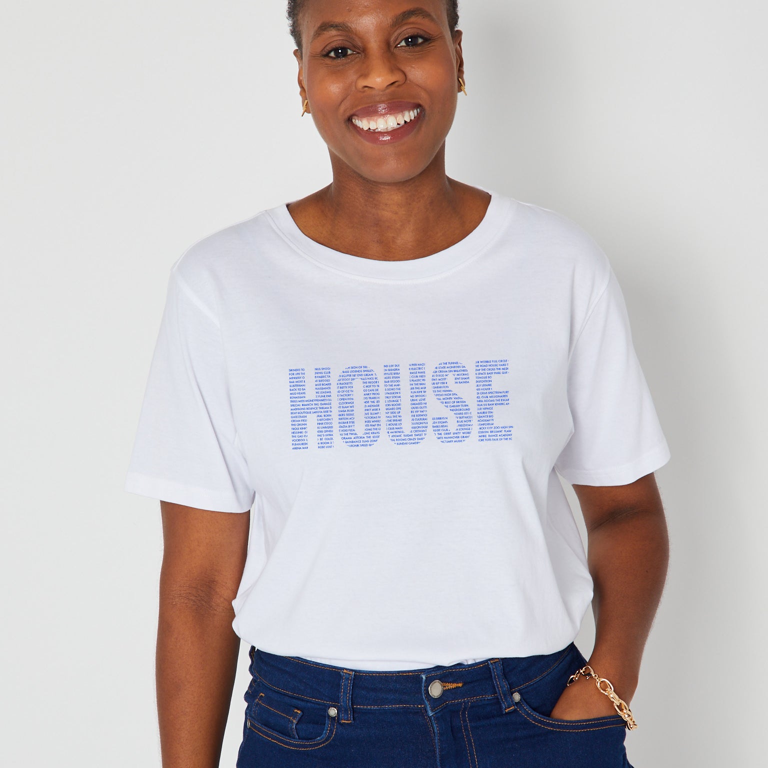 HOUSE Donna Tshirt White