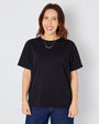 Classic Black Tshirt true fit basics Disko Kids Womenswear