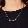 lost in music pendant gift for music lover