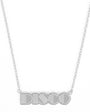 Disco Necklace Pendant Large Disko Kids 