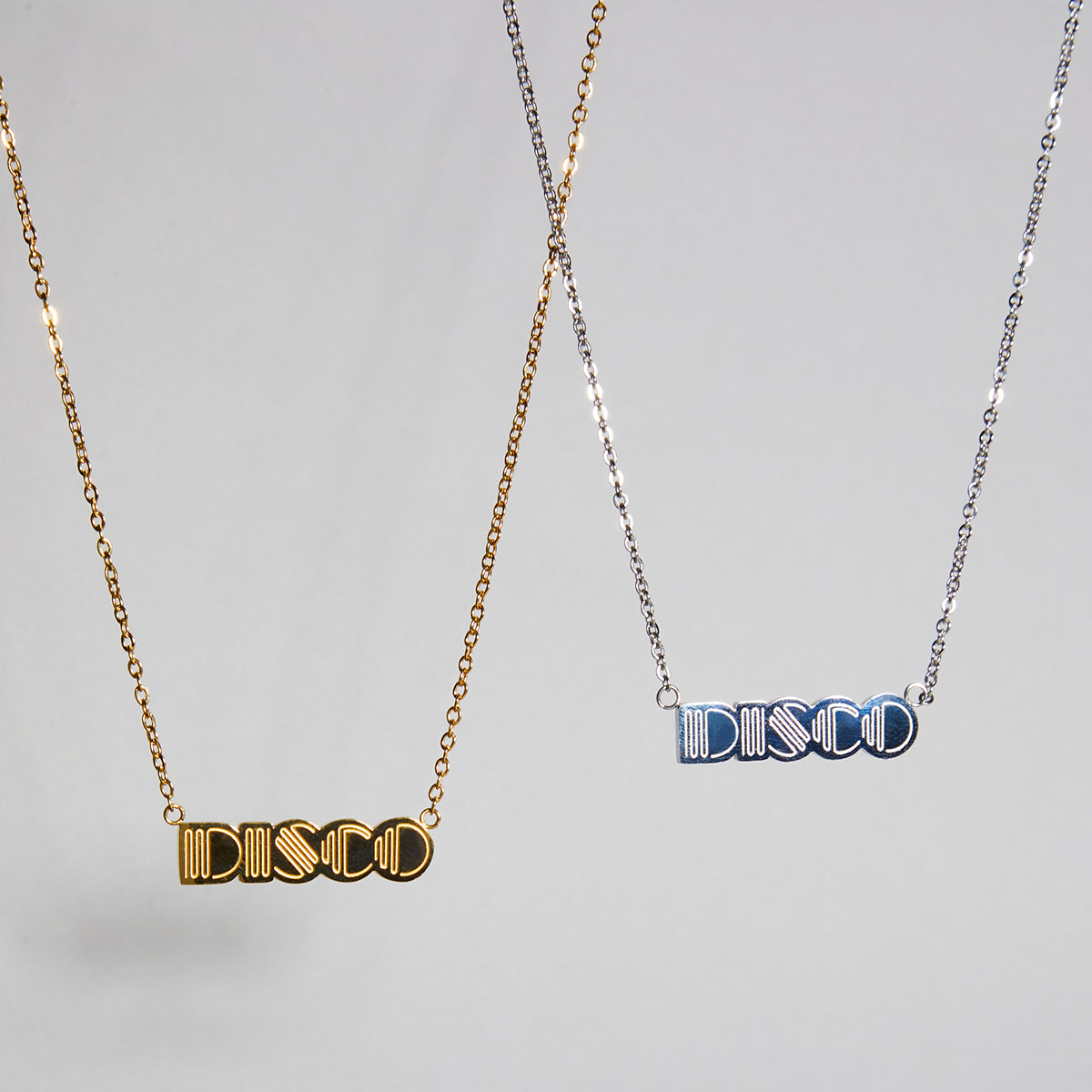 Small Disco Pendant necklace - Disko Kids