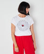 Brothers, Sisters tshirt with black & red ink - Disko Kids