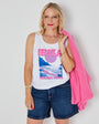 ibiza sunset graphic vest Disko Kids