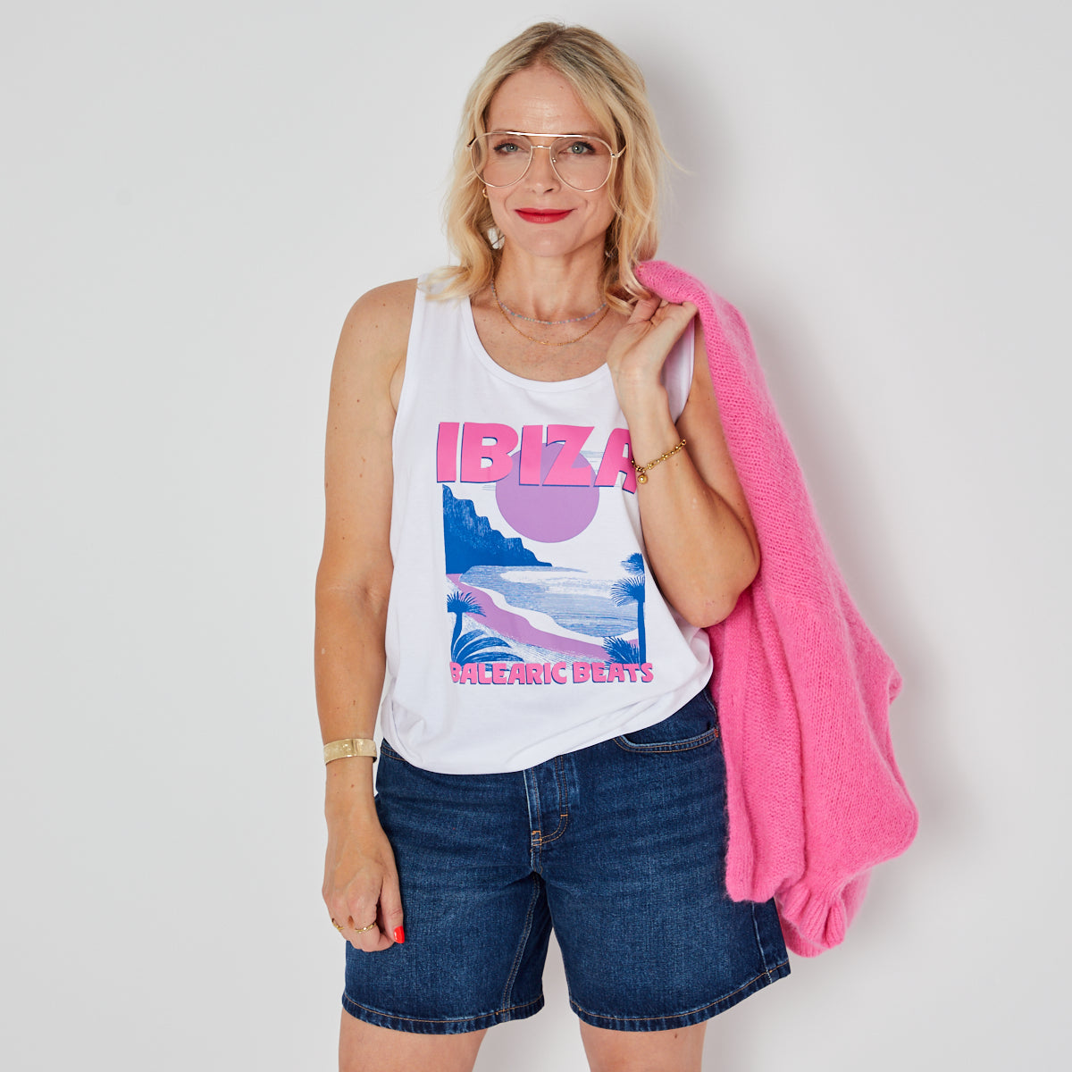 ibiza sunset graphic vest Disko Kids