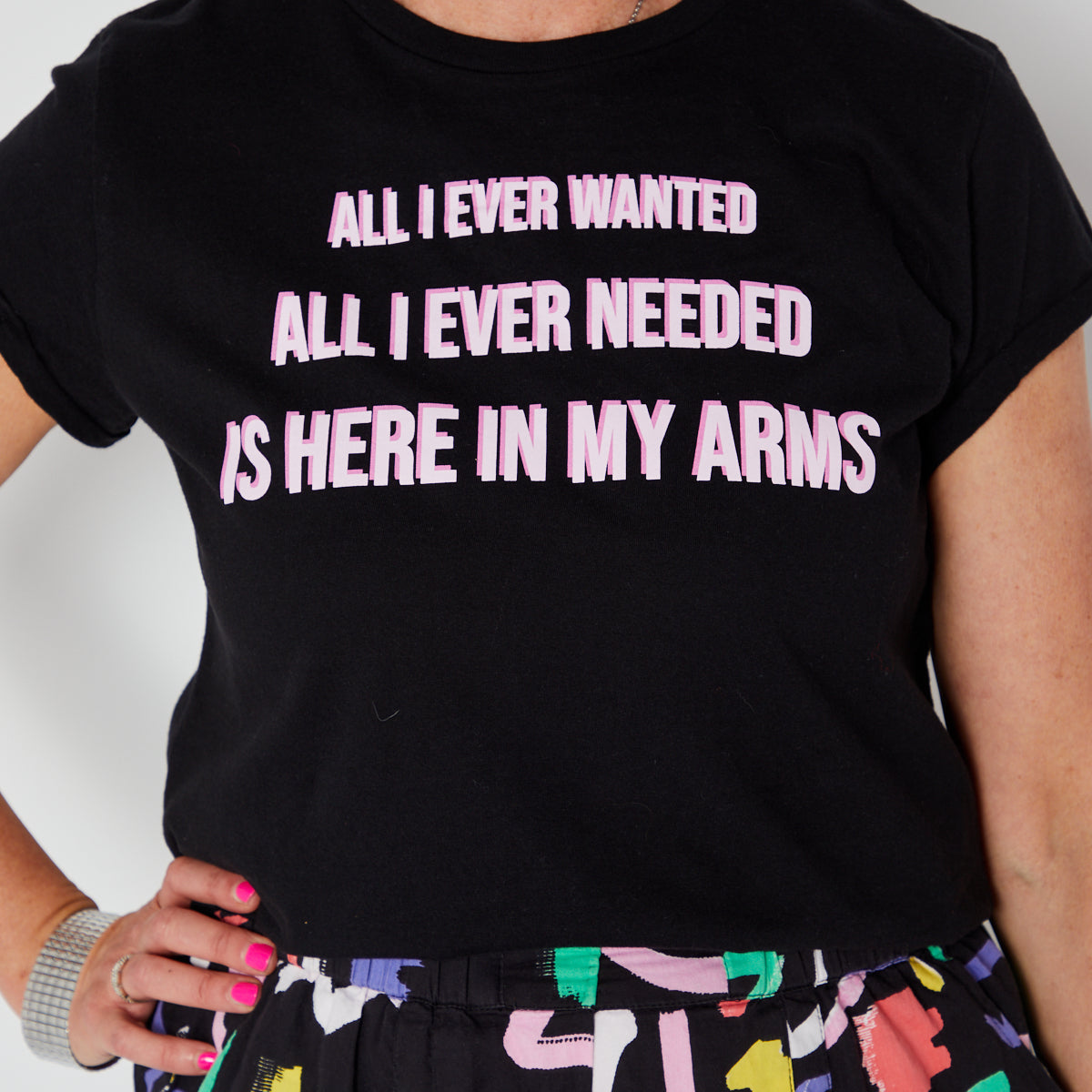Enjoy the silence - All I ever wanted tshirt Depeche Mode Black Tshirt - Disko Kids 