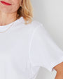 Classic White Tshirt true fit basics Disko Kids Womenswear