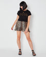 1976 embellished tshirt with gold skirt - Disko Kids