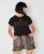 1976 embellished tshirt with gold skirt - Disko Kids
