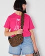 leopard crossbody bag - festival bag