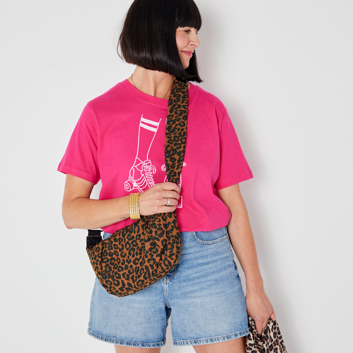leopard crossbody bag - festival bag