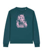 dolly parton inspires sweatshirt disko kids model image