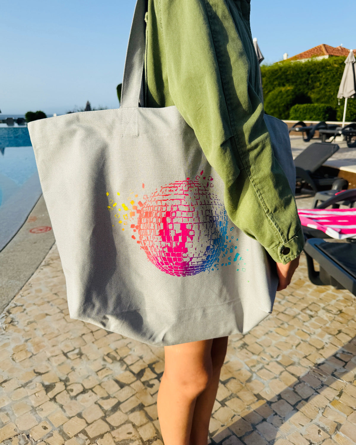 Disco Bag Canvas Large Tote Disko Kids 