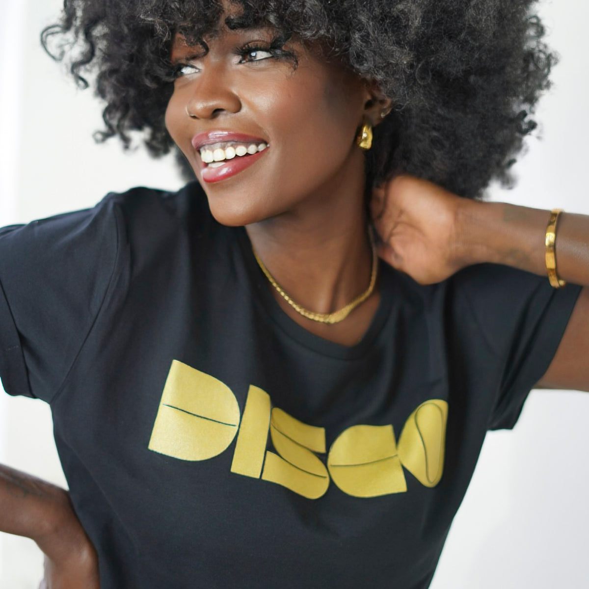 Disco Shirt Gold main image 1