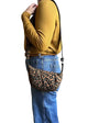 small leopard print cross bosy bag - disko kids. leopard bag for night out