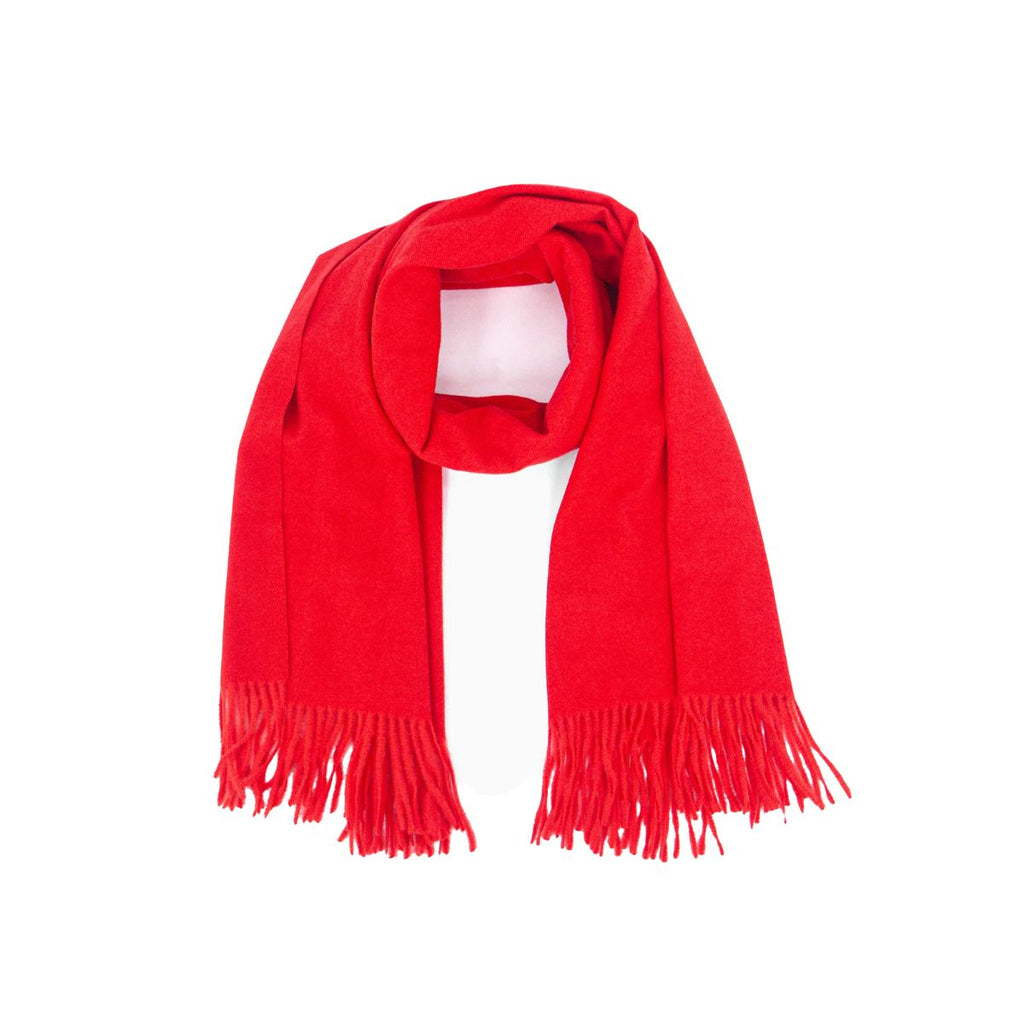 Red Blanket Scarf - Disko Kids