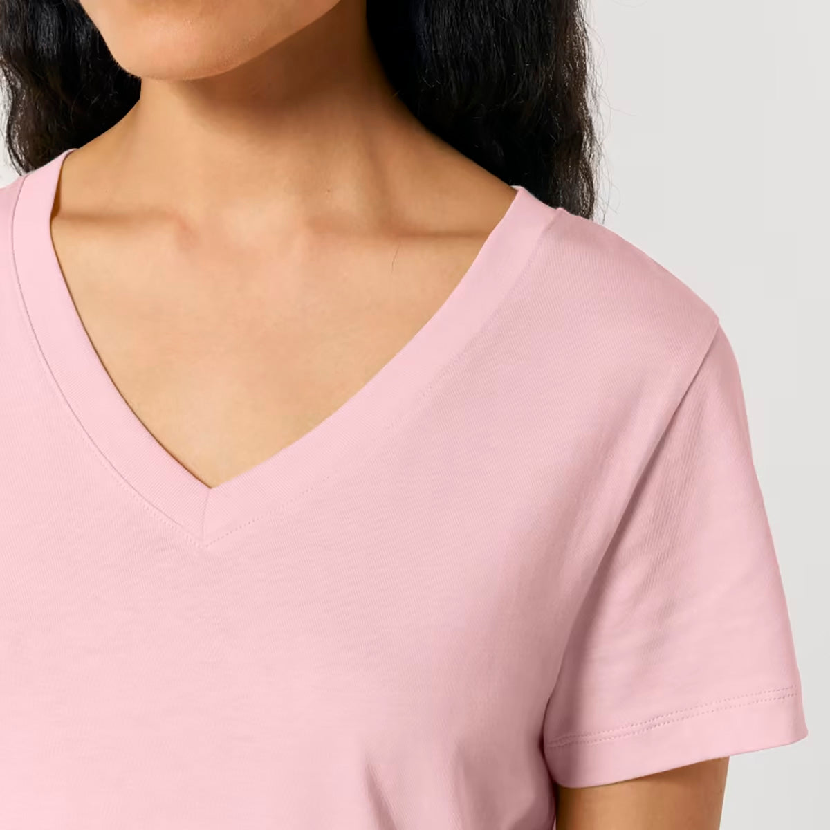 Pink  Vneck t-shirt with 'DISCO' printed in red Disko Kids 
