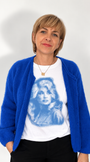 Dolly Dots Donna Tshirt White