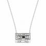Mixtape Pendant Silver