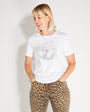 Disco Down White Tshirt Shattered Disco Ball Design - Disko Kids 
