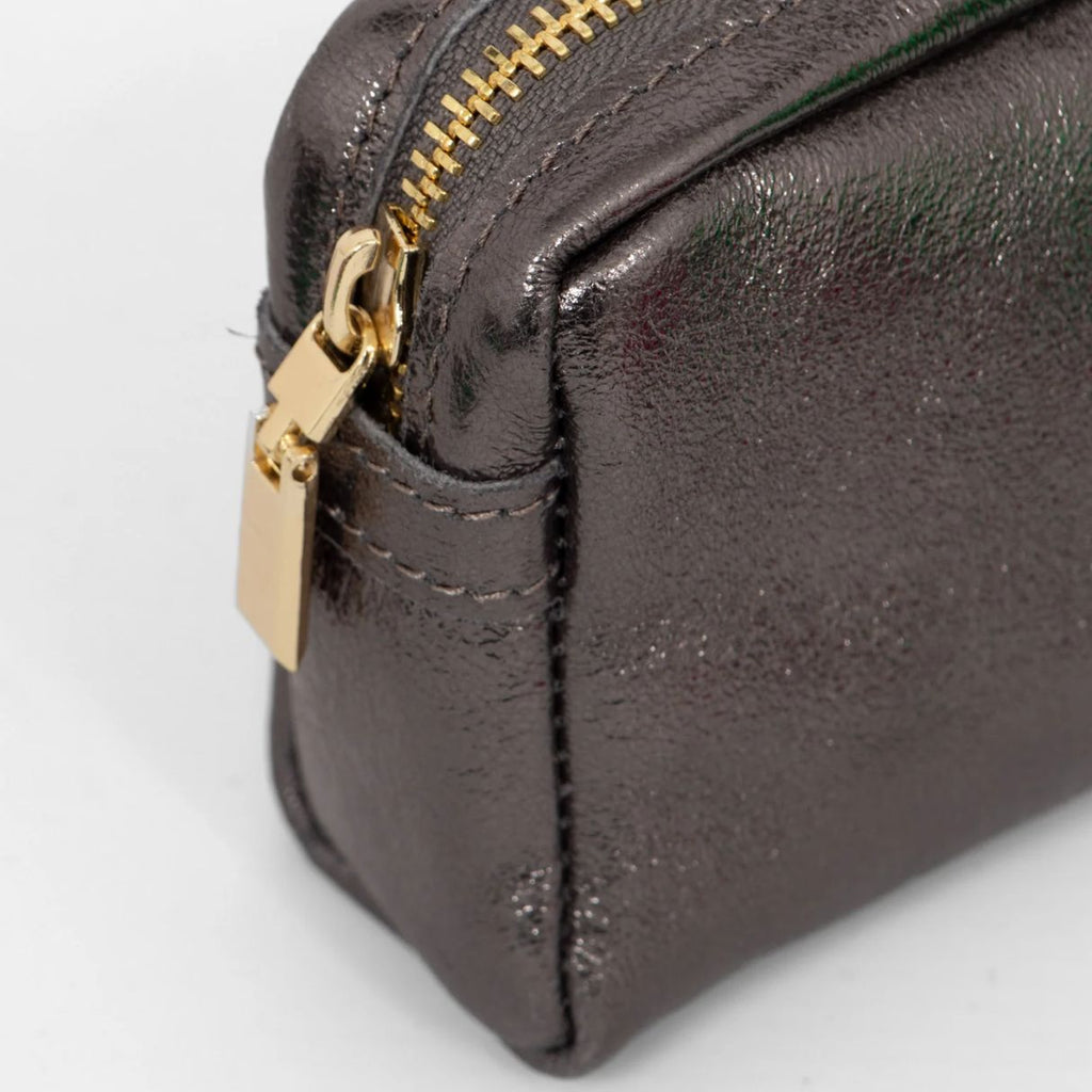 metallic grey makeup bag christmas gifts