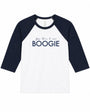 navy raglan baseball style tshirt - music inspired