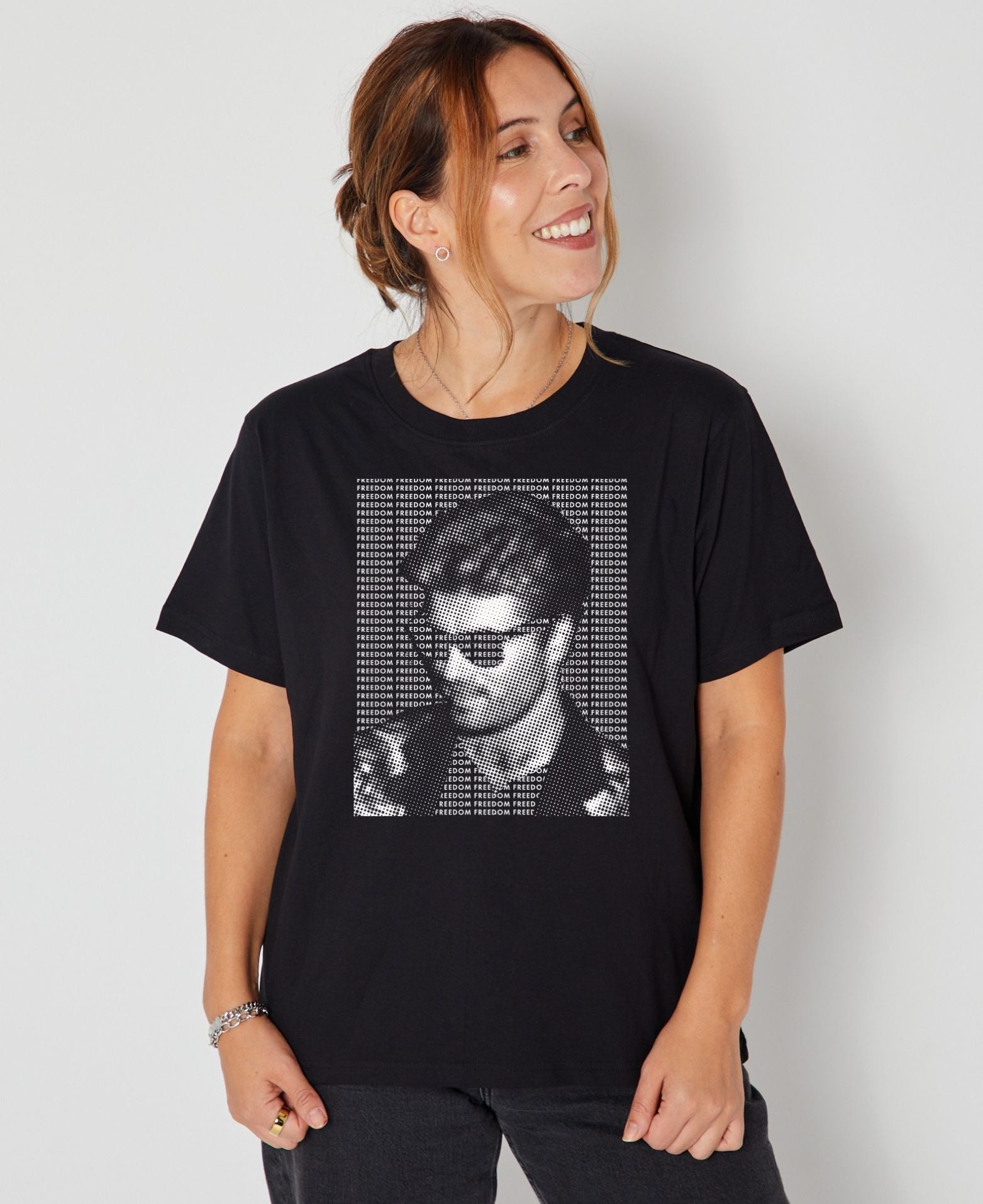 Careless Disco Donna Tshirt Black