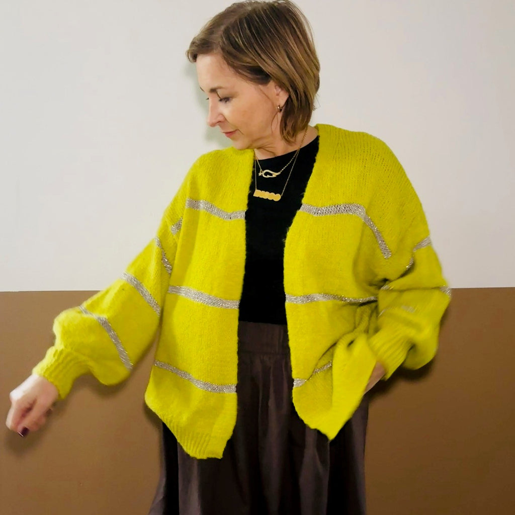 pistachio disco cardigan   Disko Kids