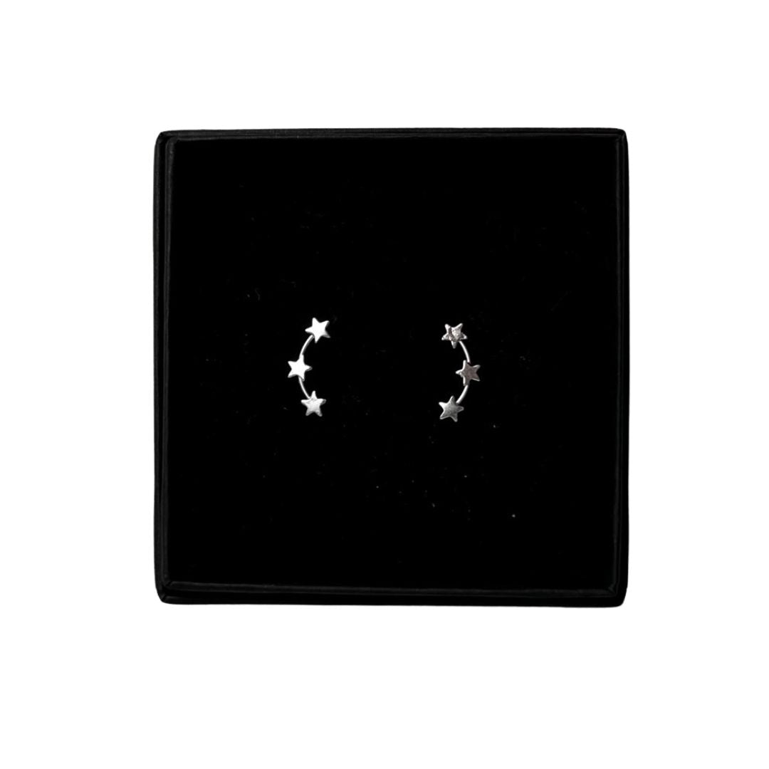 Silver Star Creeper Studs
