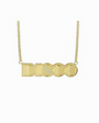 Small Gold Disco Pendant Necklace - Disko kids